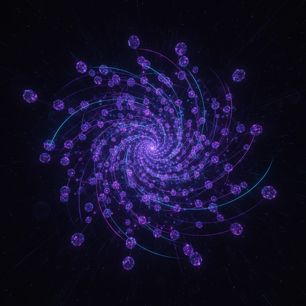 Blockchain netwerk visualisatie